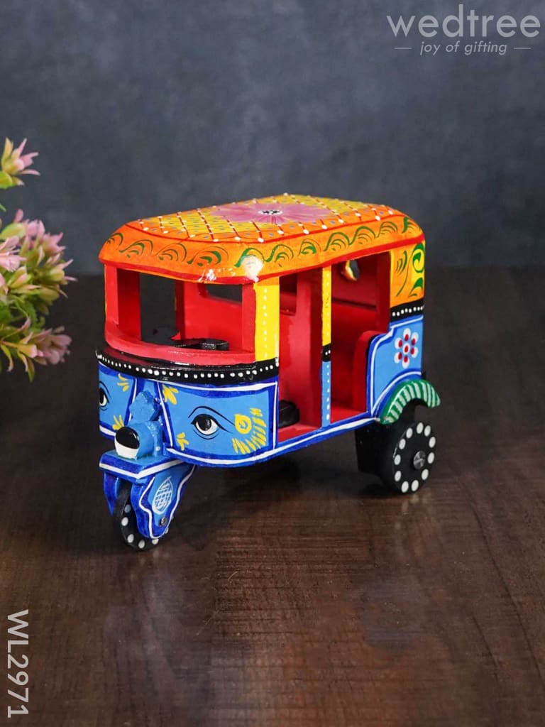 Hand Painted Organizer (Auto) - Channapatna Toys