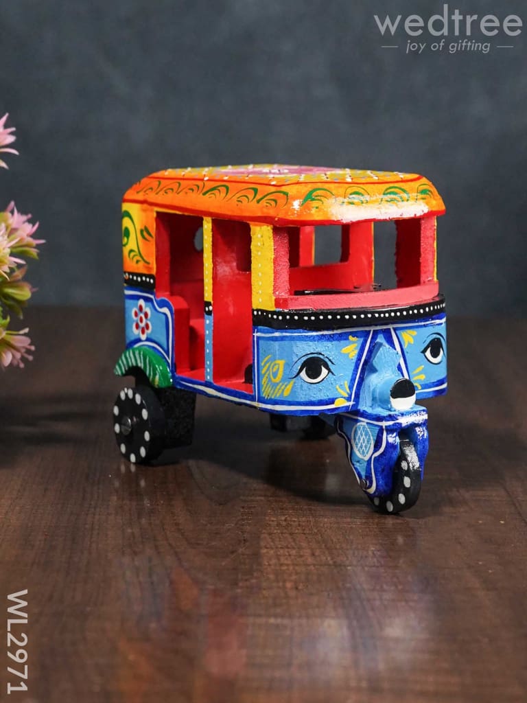 Hand Painted Organizer (Auto) - Channapatna Toys