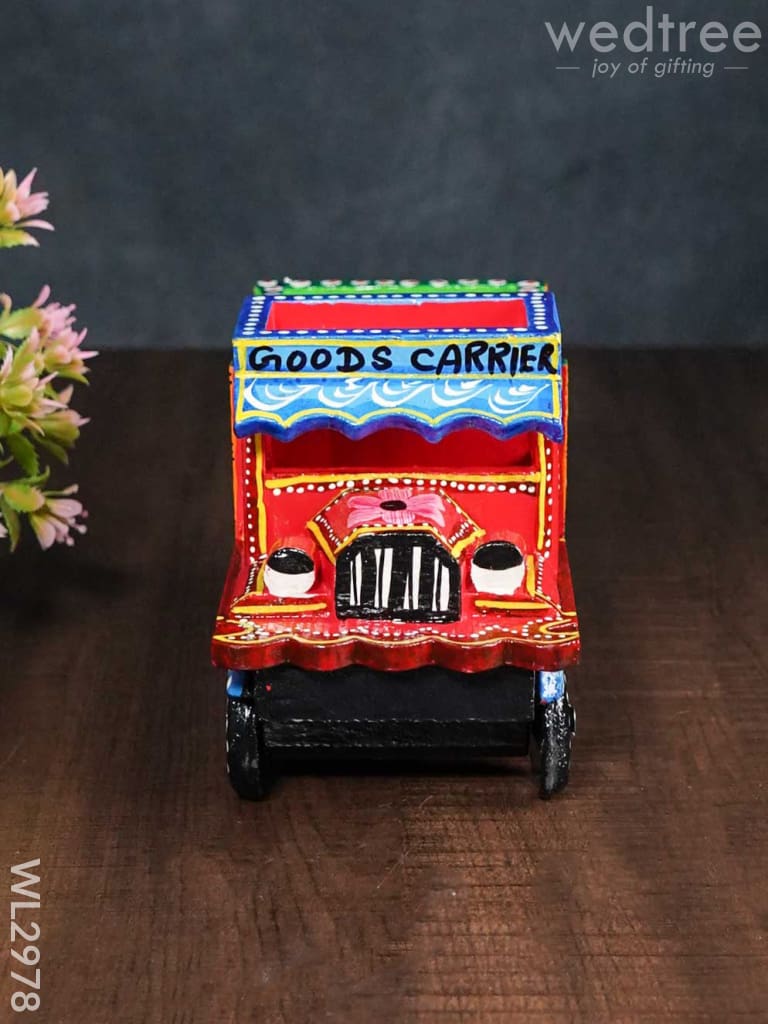 Hand Painted Truck Organizer - Channapatna Toys