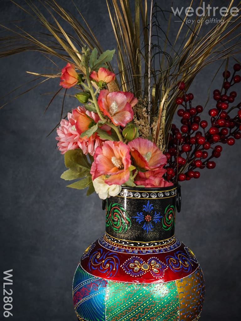 Hand Painted Vase - 19 inch