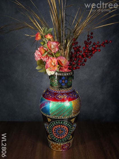 Hand Painted Vase - 19 inch