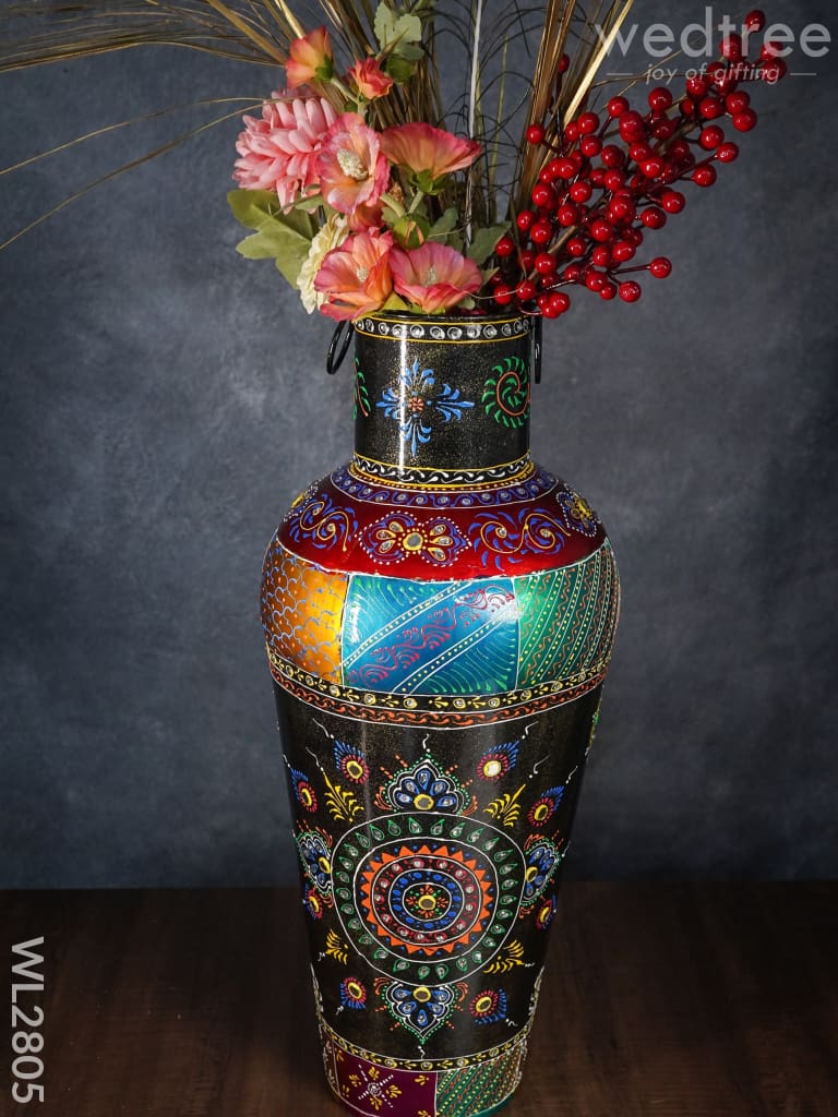 Hand Painted Vase - 25 inch