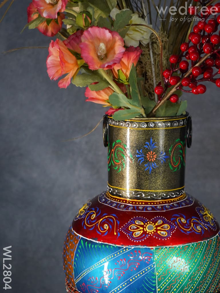 Hand Painted Vase - 30 inch