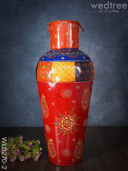 Hand Painted vase Medium