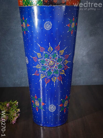 Hand Painted vase Medium