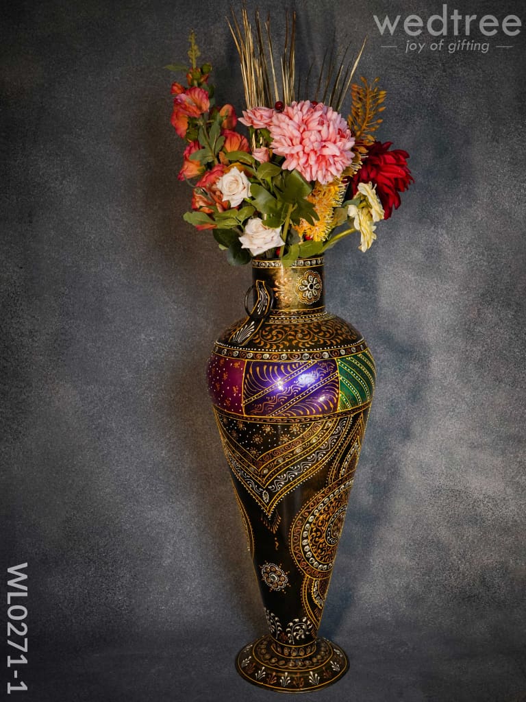 Hand painted vase