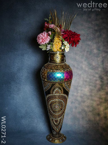 Hand painted vase