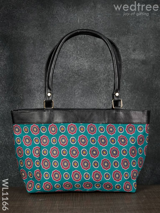 Handbag with Mandal Art Prints