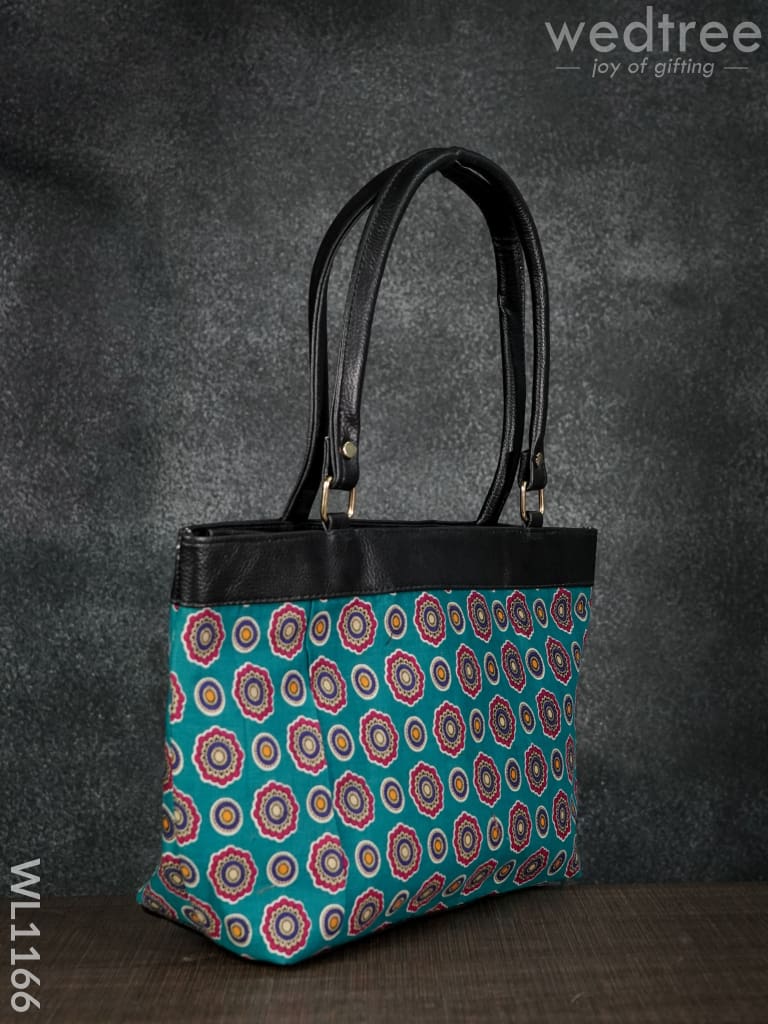 Handbag with Mandal Art Prints