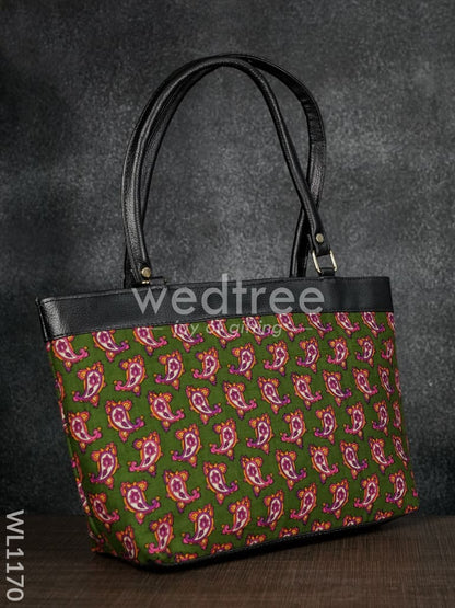 Handbag with Mango Prints