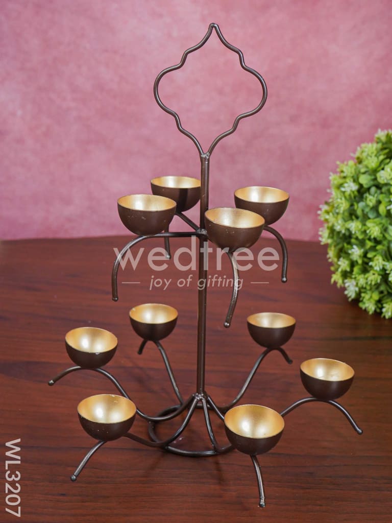 Hangable Tree of Light with Candle Holders