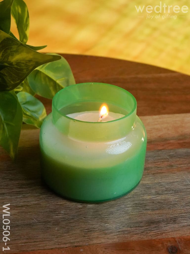 Iridescent scented Soy wax Jar (2.5 Inches)