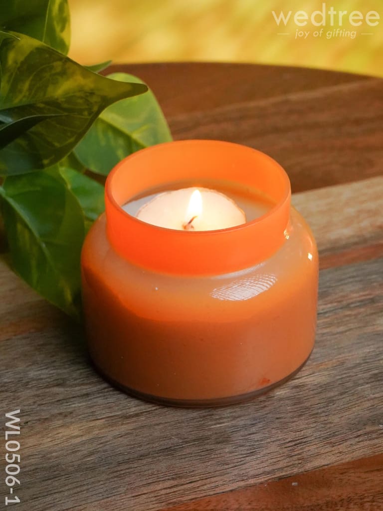 Iridescent scented Soy wax Jar (2.5 Inches)