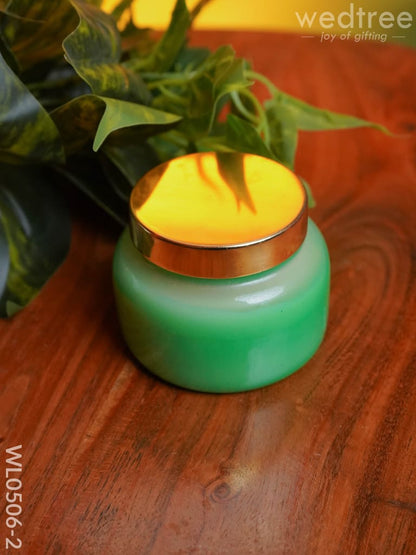 Iridescent scented Soy wax Jar (2.5 Inches)