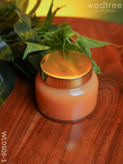 Iridescent scented Soy wax Jar (2.5 Inches)