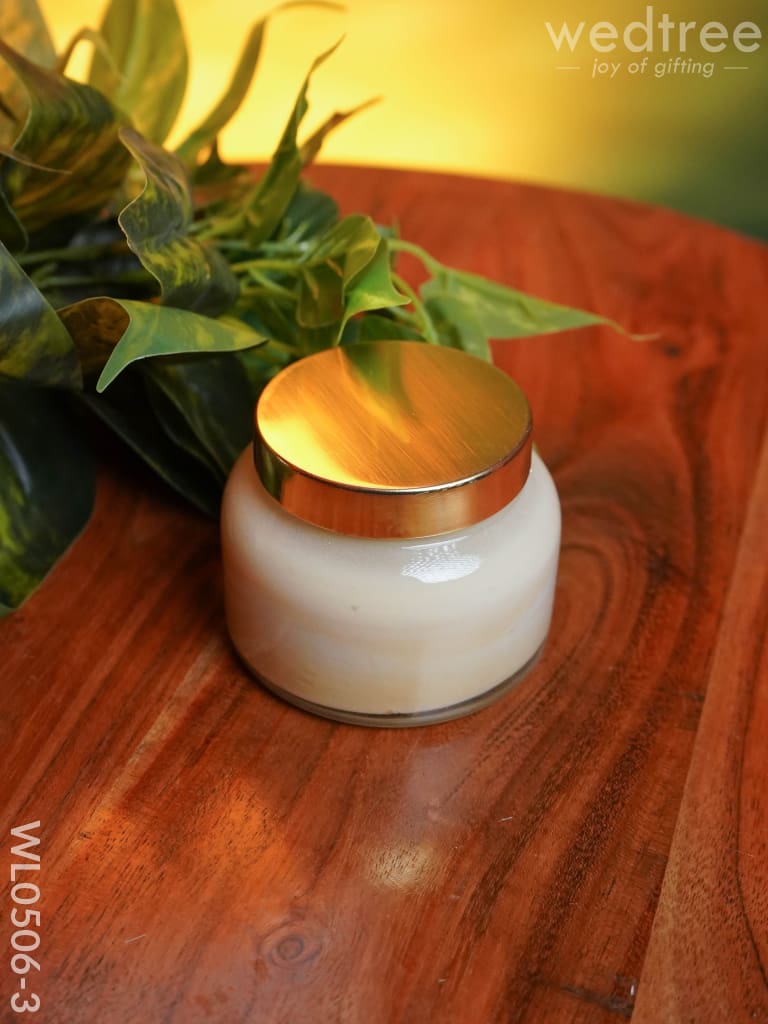 Iridescent scented Soy wax Jar (2.5 Inches)