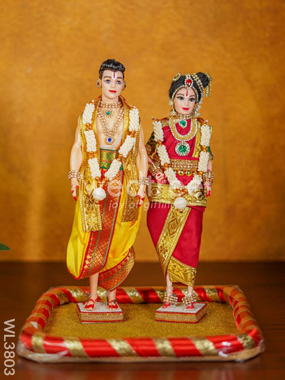 Iyengar Style Wedding Dolls - Set of 4