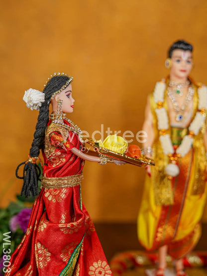 Iyengar Style Wedding Dolls - Set of 4