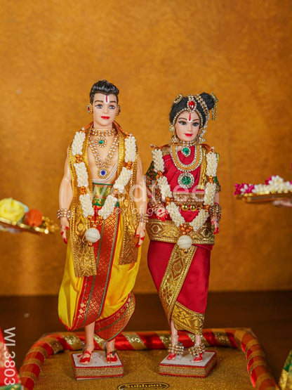 Iyengar Style Wedding Dolls - Set of 4