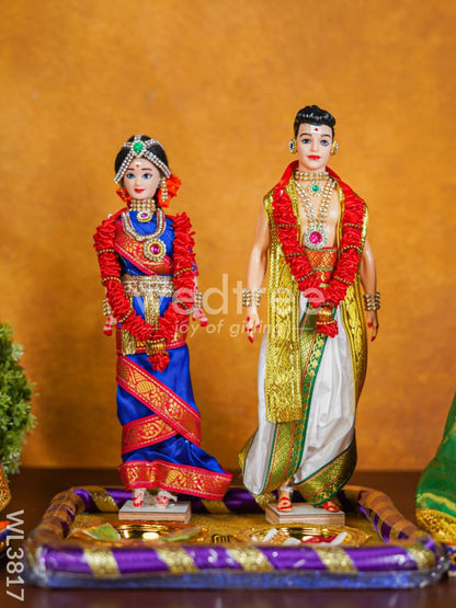 Iyer Style Wedding Dolls - Set of 4