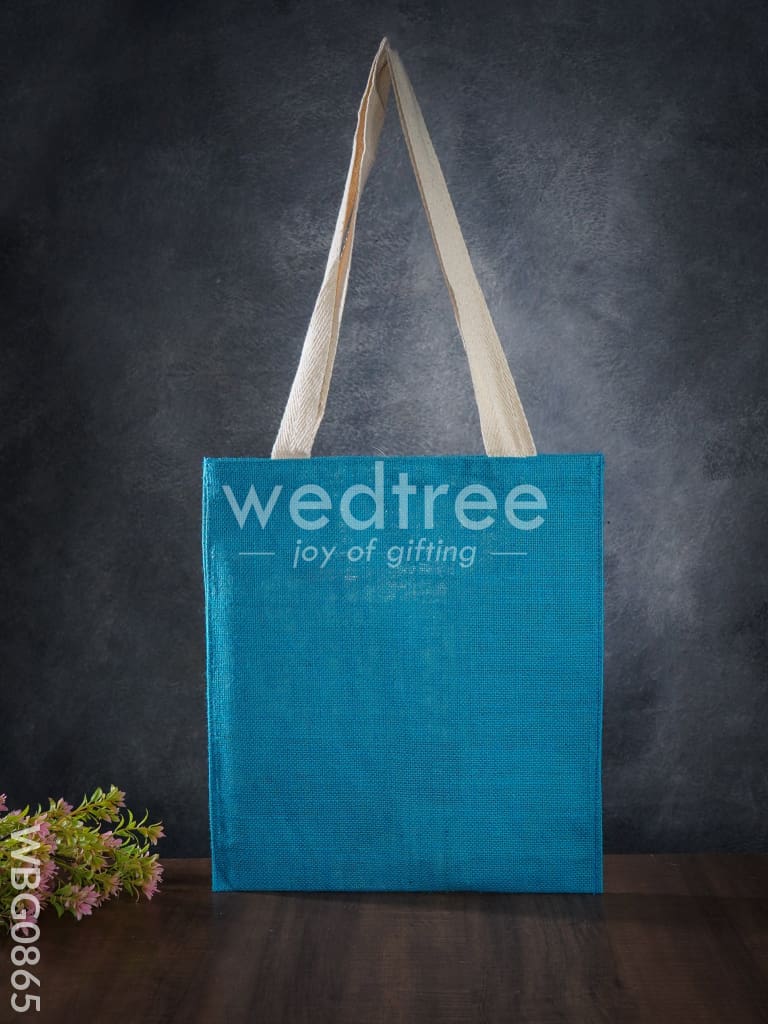 Jute Shopping Bag with Thread Handle