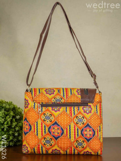 Kantha work Sling Bag