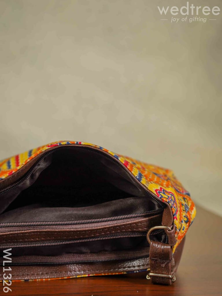 Kantha work Sling Bag