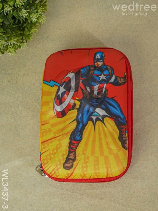 Kid's Stationery Box - Captain America