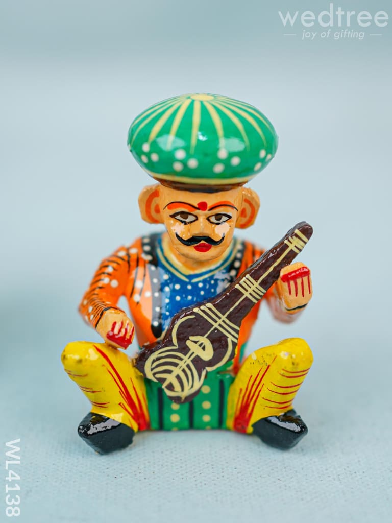 Kondapalli Toy (Large) - Musician set of 6