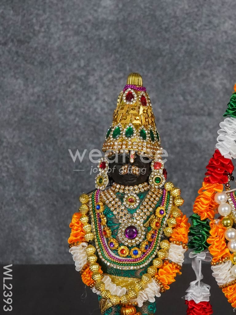 Marapachi Doll (Padmavathi Thayar & Tirupathi Balaji) - 9 inch