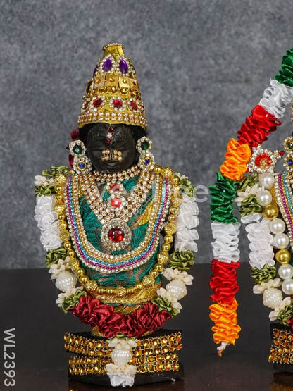 Marapachi Doll (Padmavathi Thayar & Tirupathi Balaji) - 9 inch