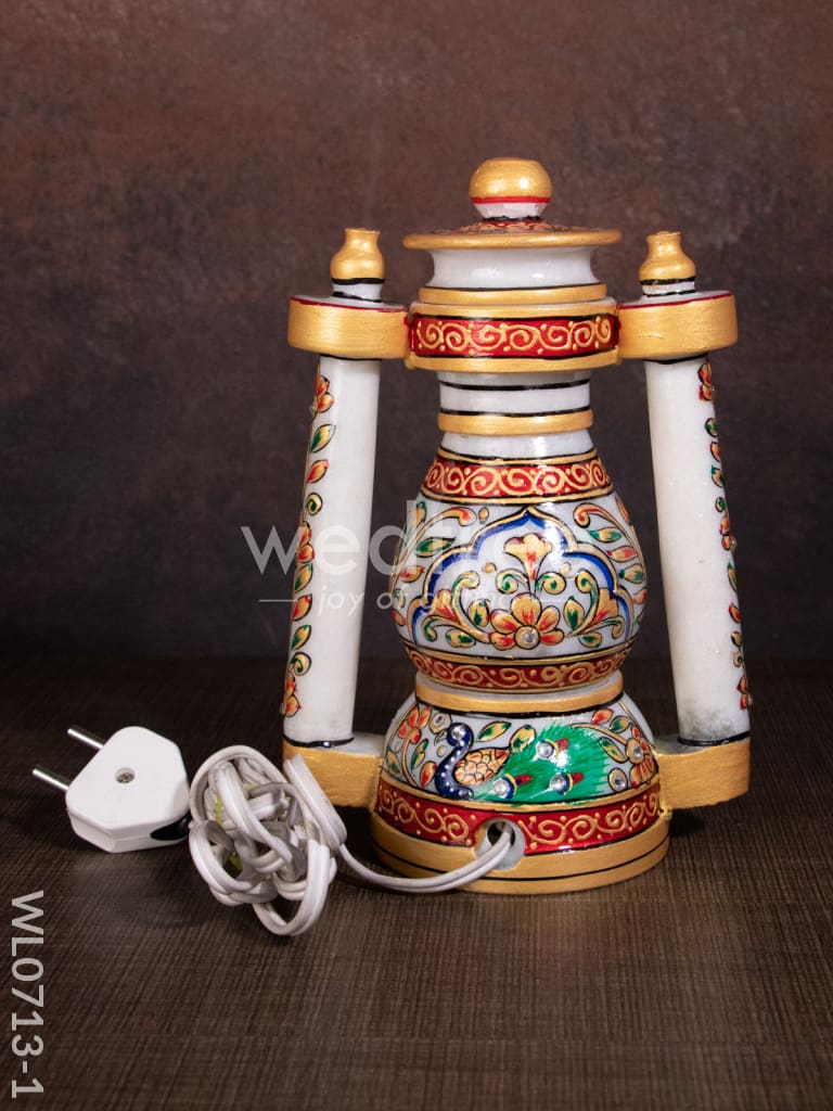 Marble lantern 8 inch