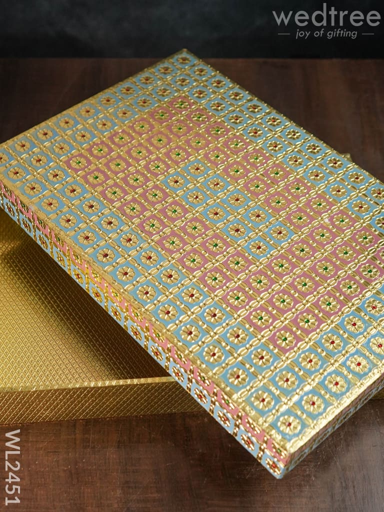 Meenakari Saree Box