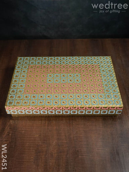 Meenakari Saree Box