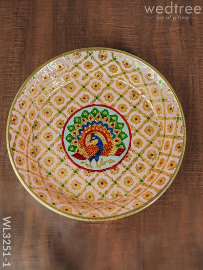 Meenakari Thambaalam Plate