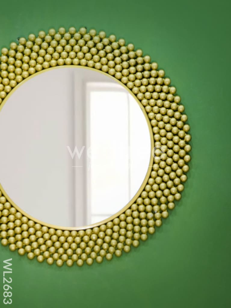 Metal Round Mirror