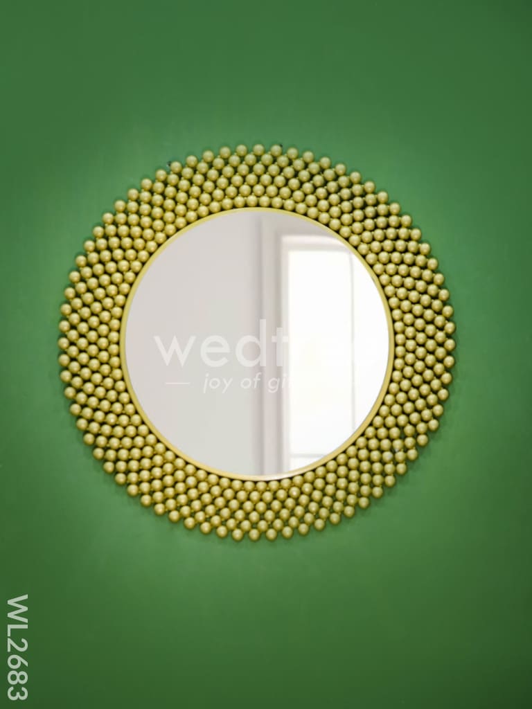 Metal Round Mirror