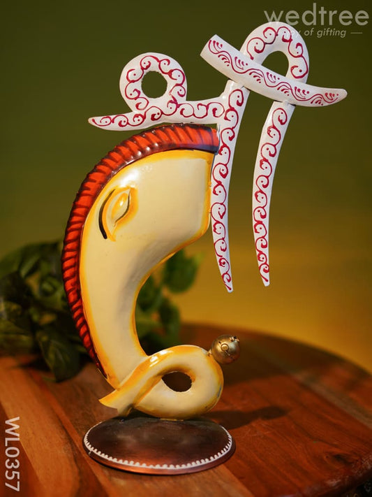 Metal Shri Ganesha Decor