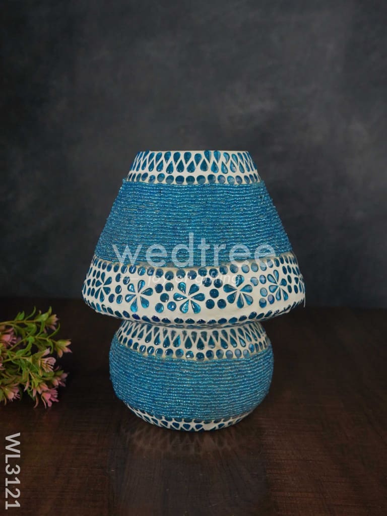 Mosaic Glass Table Lamp - 10 inch