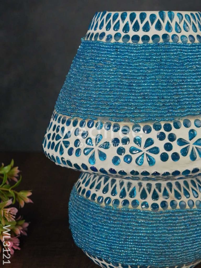 Mosaic Glass Table Lamp - 10 inch