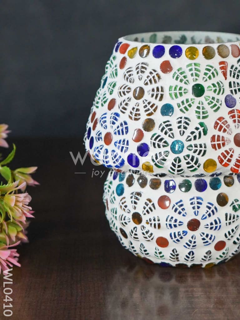 Mosaic Glass Table Lamp - 6 Inch