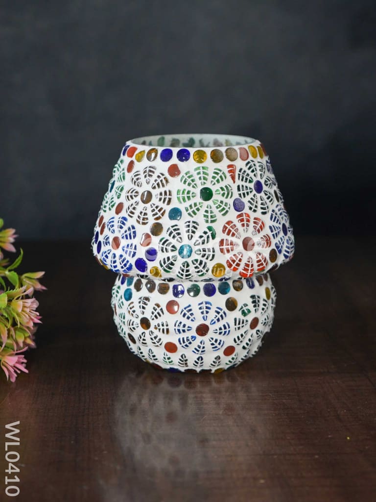 Mosaic Glass Table Lamp - 6 Inch