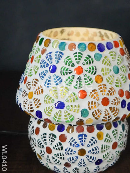 Mosaic Glass Table Lamp - 6 Inch