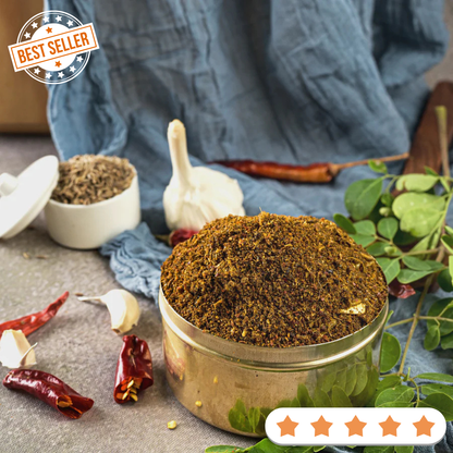 Munaga Akku Karam - Podi - Buy Online from Vellanki Foods | Desify