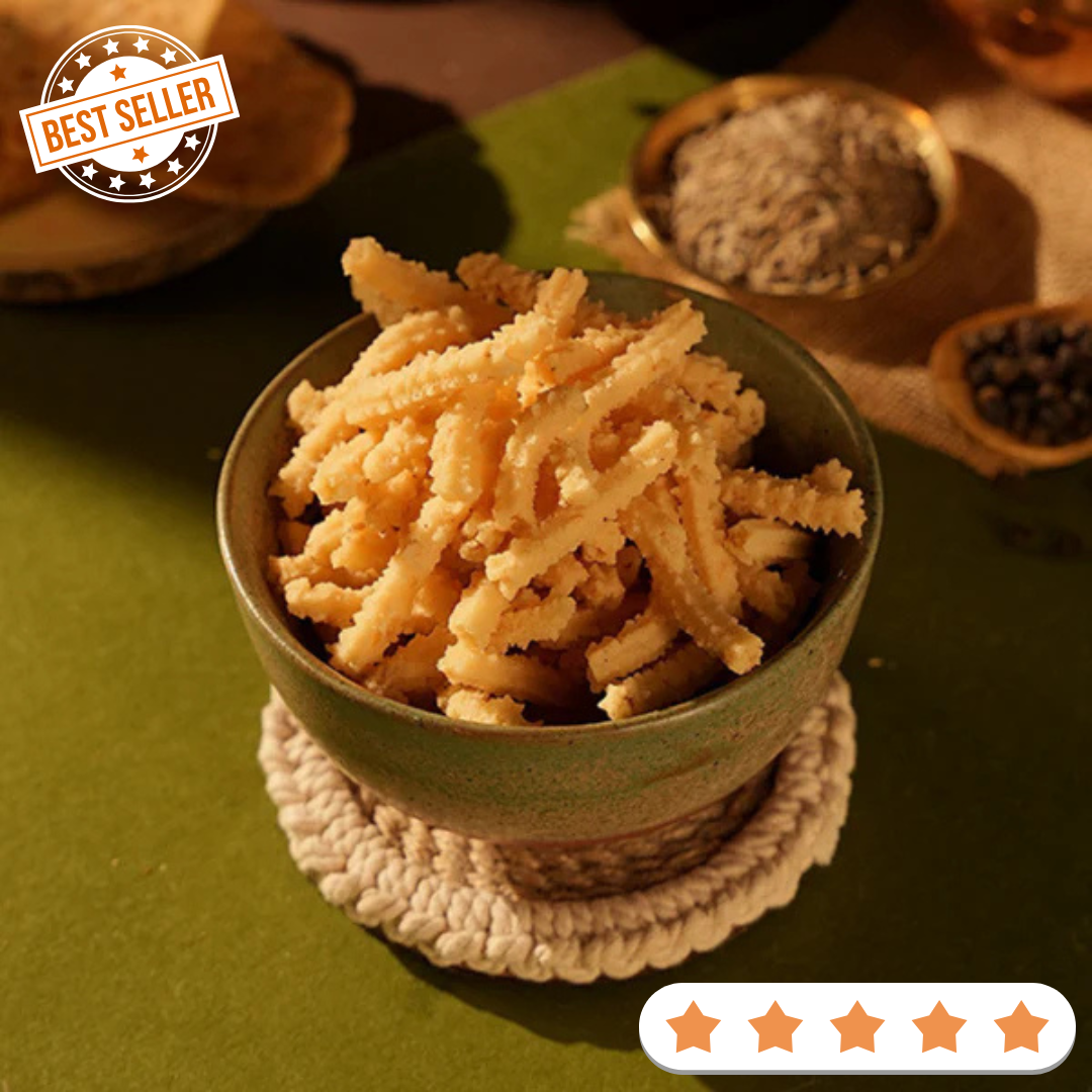 Murukulu - South Indian Namkeen - Buy Online from Almond House | Desify