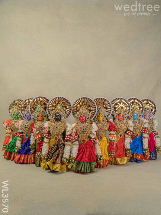 Nava Durga Doll - Set of 9