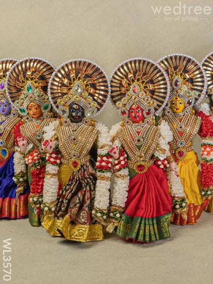 Nava Durga Doll - Set of 9