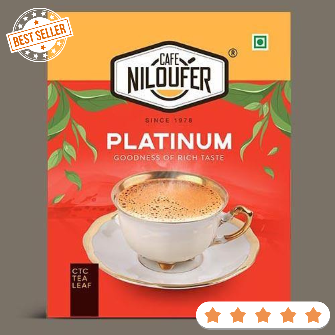 Niloufer Platinum Tea Powder - Tea Powder - Buy Online from Cafe Niloufer | Desify
