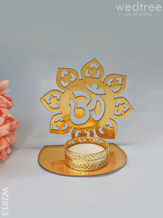 OM shadow diya - MDF - W2813