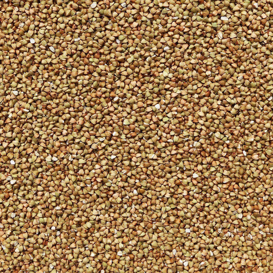 ORGANIC BUCKWHEAT GROATS, hulled, green